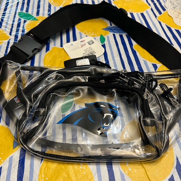 Carolina Panthers Clear Fanny Pack - Picture 2 of 6